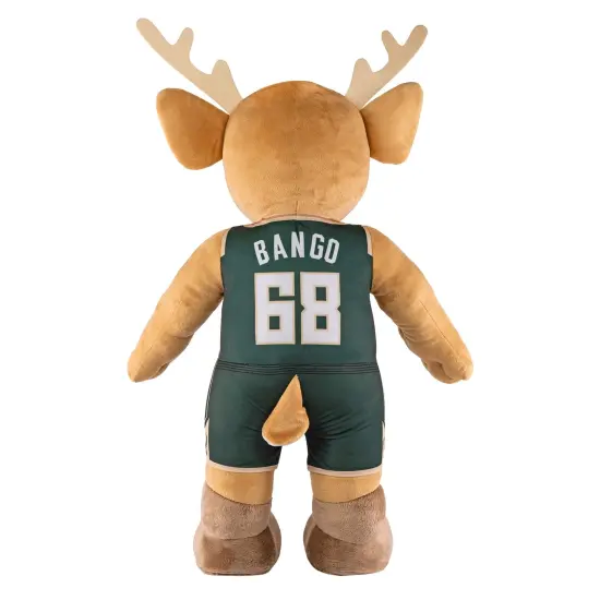 Bleacher Creatures Milwaukee Bucks Bango 20" Jumbo Mascot Plush Figure (Icon Uniform) {5}
