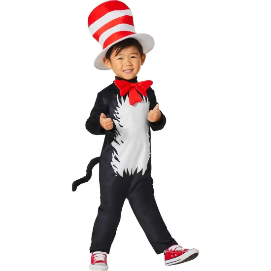 Dr Seuss Cat In The Hat Toddler Costume {1}