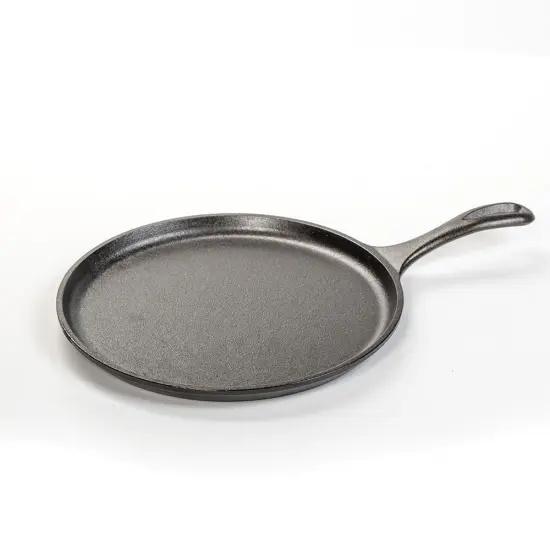 Lodge L9OGWLMO Wildlife Series Moose Pre Seasoned 10.5 in Round Griddle Pan {4}