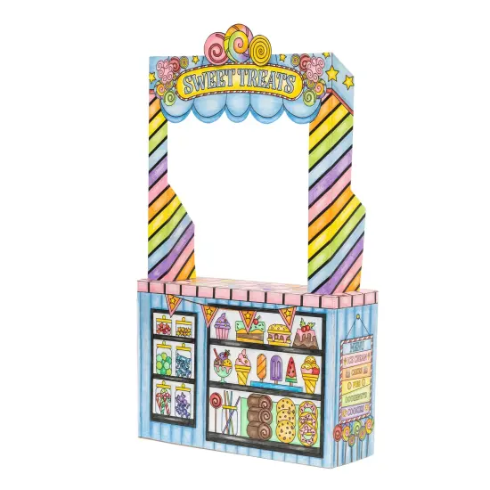 Colorbok Make It Colorful! Color Your Own Candy Stand-Candy Stand {5}