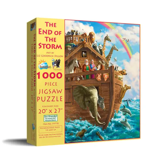 Sunsout The End of the Storm 1000 pc Jigsaw Puzzle 59778 {3}