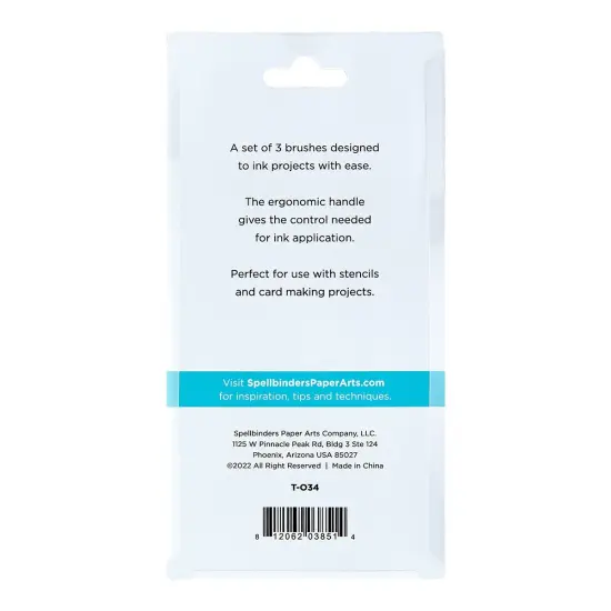 Spellbinders Blending Brushes-3/Pkg {3}