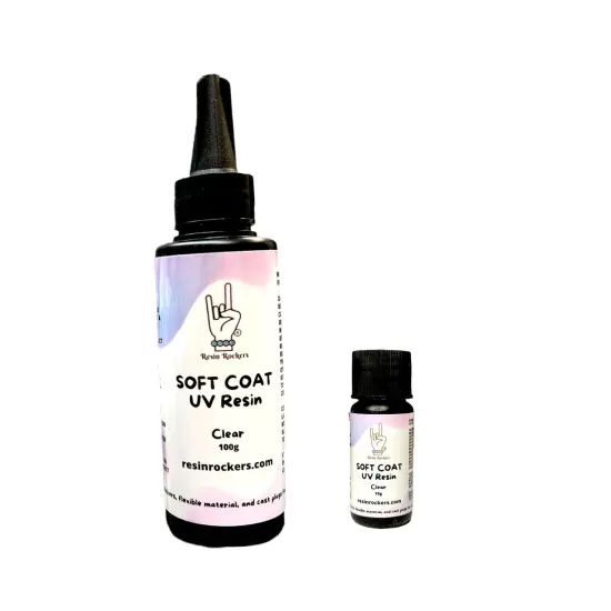 Resin Rockers Soft Coat UV Resin Flexible for Snow Globe Tumbler Holes {2}