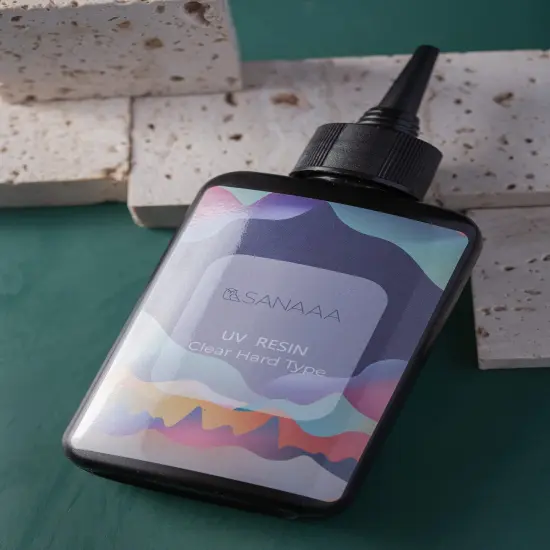 Thin Type UV Resin 100g One Minute Fast Curing Clear Hard Type for Polymer Clay Seal, Tumbler, Pen, DIY Earring Pendant Jewelry Making {4}