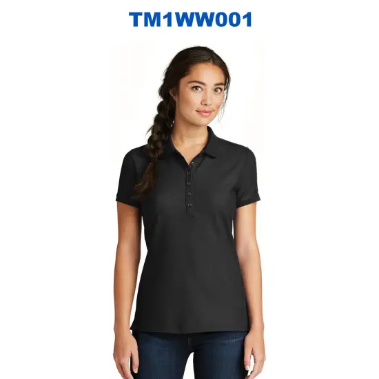 TravisMathew&reg; Ladies Oceanside Solid Polo Black {3}