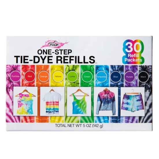 Tulip Tie-Dye Refills Rainbow 30 Pack {1}