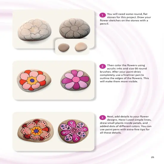 The Art Of Stone Painting-Softcover {5}