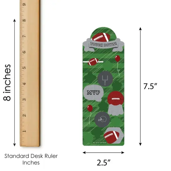 Big Dot of Happiness End Zone - Football - Birthday Party Favor Kids Stickers - 16 Sheets - 256 Stickers {4}