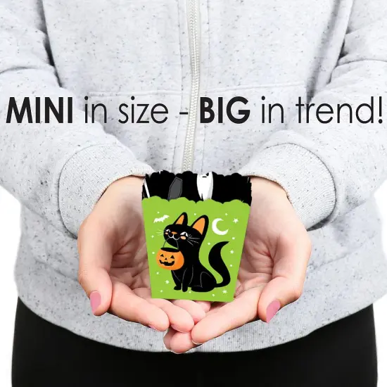 Big Dot of Happiness Jack-O'-Lantern Halloween - Party Mini Favor Boxes - Kids Halloween Party Treat Candy Boxes - Set of 12 {6}