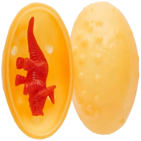 WD Dinosaurs Eggs with Mini Toy Dinosaur Figures Inside - 36 Per Order - Great for Birthday Party Favors {2}