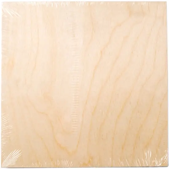 Multipack of 3 - Wood Canvas Panel-10"X10" {3}