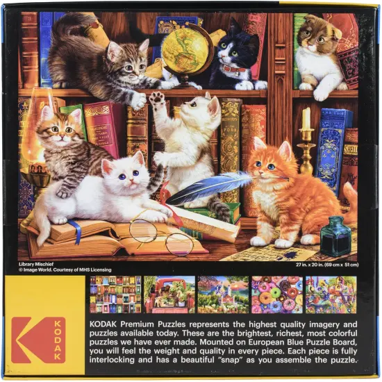 Kodak Premium Jigsaw Puzzle 1000 Pieces 20"X27"-Library Mischief {2}