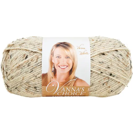 (6 Pack) Lion Brand Vanna's Choice Yarn - Oatmeal {2}