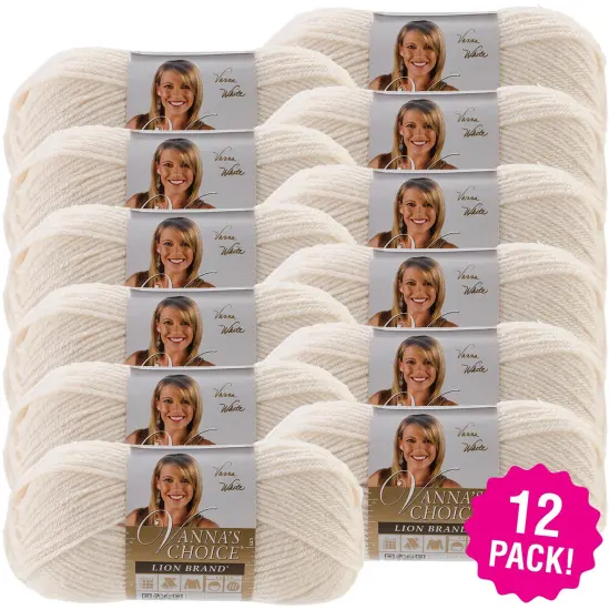 (12 Pack) Lion Brand Vanna's Choice Yarn - Fisherman {1}