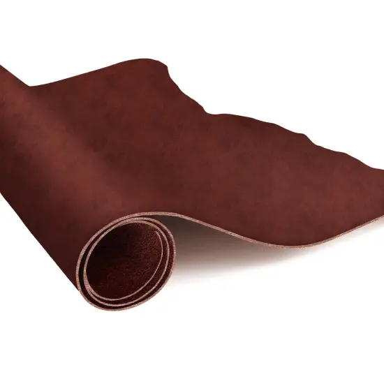 ELW Genuine Leather Vegetable Tanned 8-9 oz. (3.2-3.6mm) Size 6&rdquo; to 14 SQ FT Full Grain Veg Tan Leather AB Grade Cowhide, Heavy Weight, Tooling, Carving, DIY, Holster, Stamping {1}