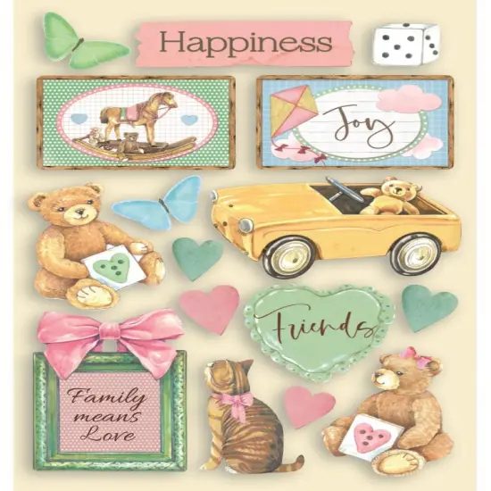 Stamperia Wooden Shapes A5-Day Dream {1}