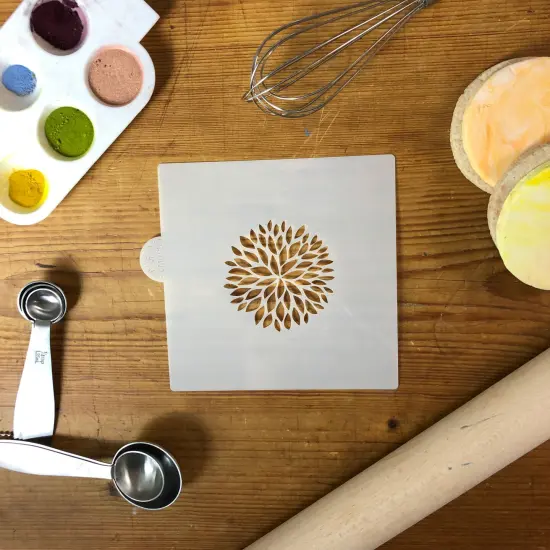 Modern Mum Cookie & Craft Stencil | CM095 by Designer Stencils | Cookie Decorating Tools | Baking Stencils for Royal Icing, Airbrush, Dusting Powder | Craft Stencils for Canvas, Paper, Wood | Reusable Food Grade Stencil {4}