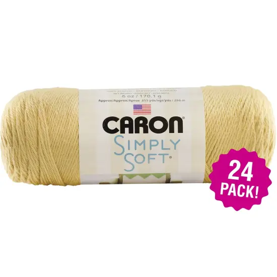 Multipack of 24 - Caron Simply Soft Collection Yarn-Autumn Maize {1}
