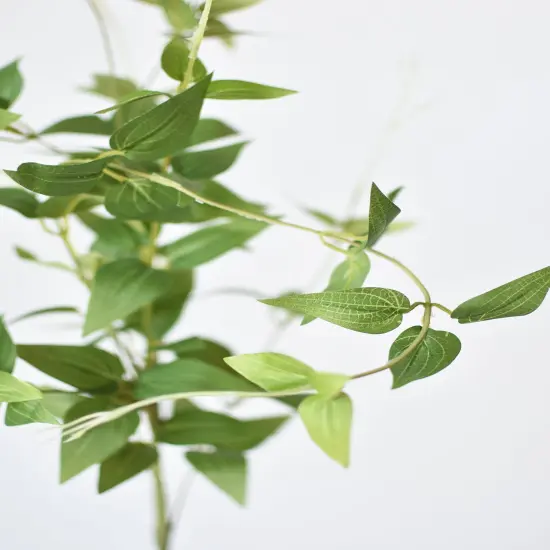 40" Faux Green Clematis Vine Stem {5}
