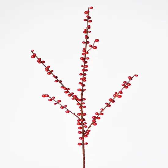 Faux Outdoor Red Berry Stem ( Available in 2 sizes) {2}