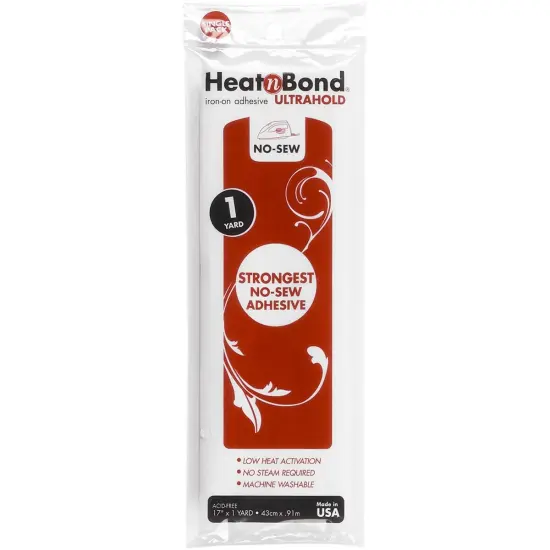 Multipack of 08 - HeatnBond Ultrahold Iron-On Adhesive-17"X36" {2}