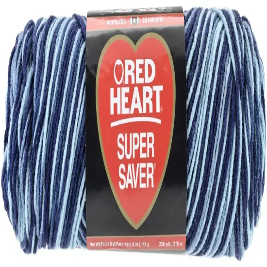 Multipack of 6 - Red Heart Super Saver Yarn-Shaded Dusk {2}