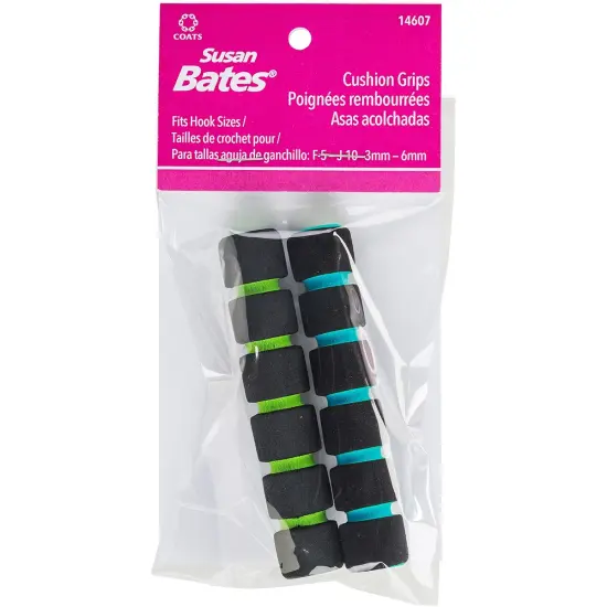 Multipack of 24 - Susan Bates Crochet Hook Cushion Grips 3.75"-2/Pkg {3}