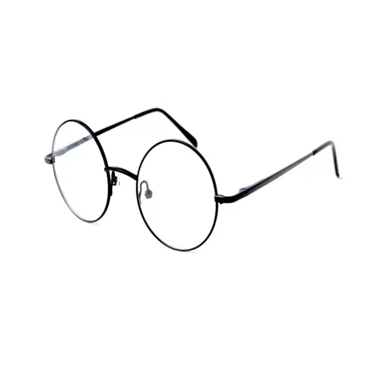 Big Mo's Toys Wizard Glasses - Round Wire Costume Glasses Accessories for Dress Up - 1 Pair {1}