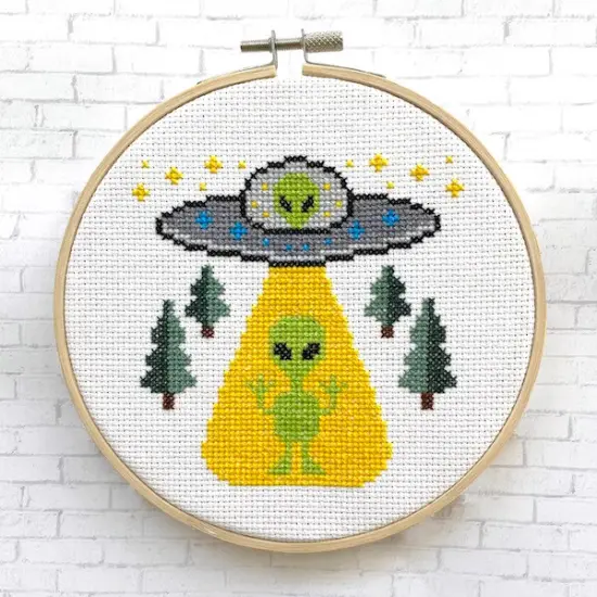 We Are Not Alone Counted Cross Stitch Kit {1}