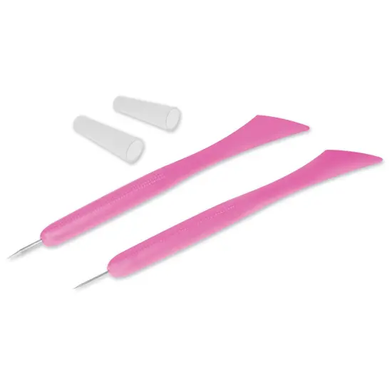 Piercing & Scoring Tool Set 2/Pkg-Fine & Medium Point Needles {2}