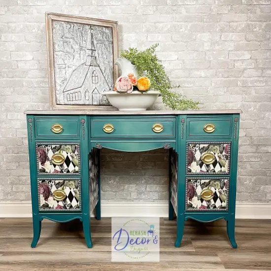 Harlequin Roses Decoupage Papers for Mixed Media and Crafting - Medium {2}