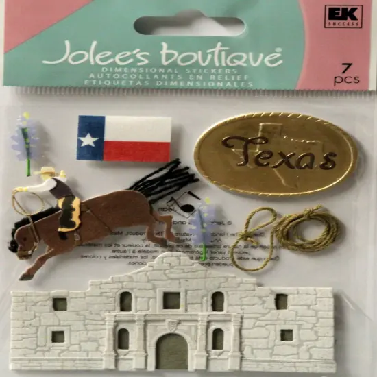 Jolee's Boutique Texas Dimensional Stickers {1}