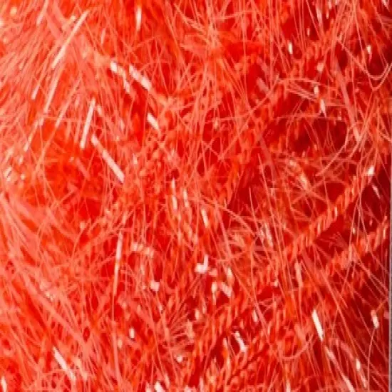 Red Heart Scrubby Sparkle Orange Yarn - 3 Pack of 85g/3oz - Polyester - 4 Medium (Worsted) - 174 Yards - Knitting/Crochet {3}