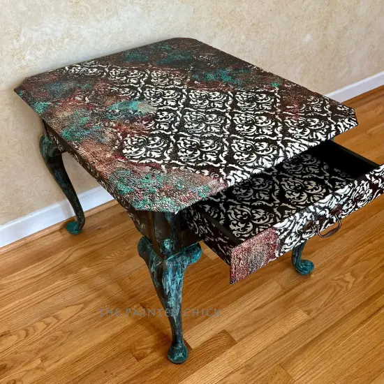 Victorian Wallpaper Decoupage Paper for Crafting and Mixed Media {2}