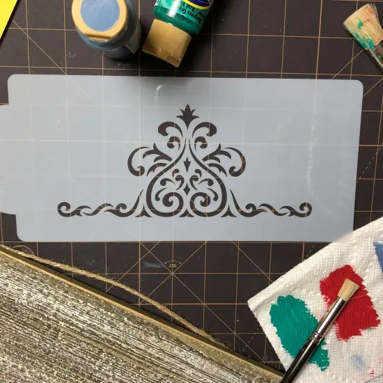 Elaine's Cake Stencil Tier #1 | C592 by Designer Stencils | Cake Decorating Tools | {5}
