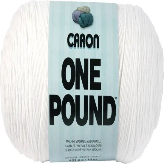 Multipack of 4 - Caron One Pound Yarn-White {2}