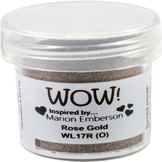 Multipack of 4 - WOW! Embossing Powder 15ml-Rose Gold {2}