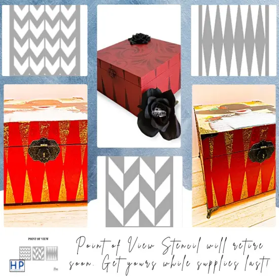 Stencil PackPoint of View Designs {2}