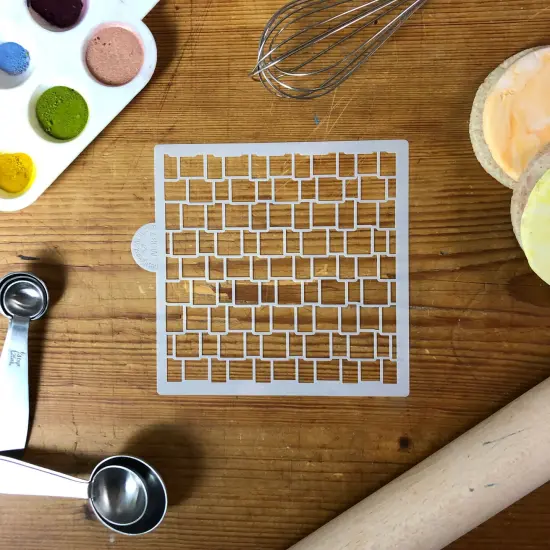 Cedar Shake Roof Cookie & Craft Stencil | CM087 by Designer Stencils | {4}