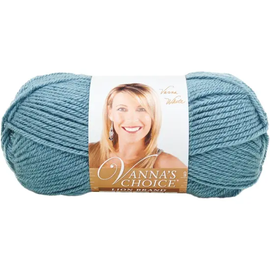 (6 Pack) Lion Brand Vanna's Choice Yarn - Dusty Blue {2}