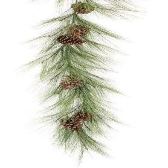 6' Faux Long Needle Pine Garland {2}