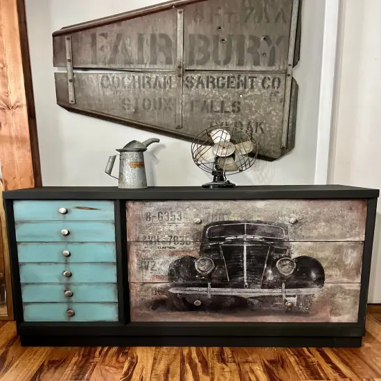 Classic Ride Decoupage & Mixed Media Art Paper - Small {2}