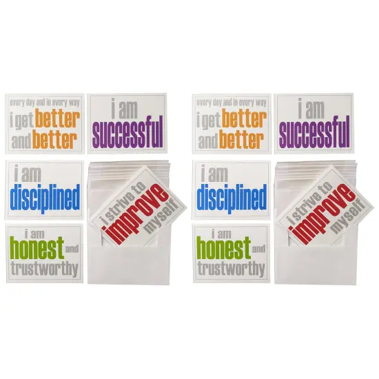 Note Cards with Envelope, Inner Strength Booster Set, 10 Per Set, 2 Sets {1}