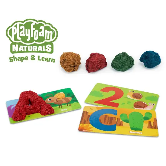 Playfoam&reg; Naturals Shape & Learn Letters & Numbers {4}