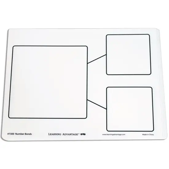 Dry Erase Boards - Number Bond - 10 Per Set - 2 Sets {1}