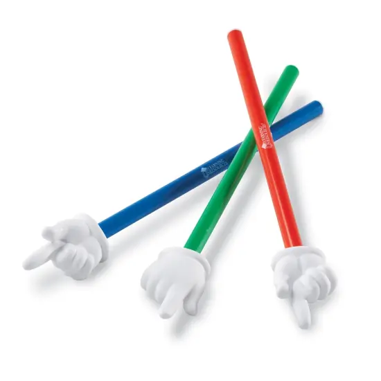 15" Hand Pointers, 3 Per Pack, 2 Packs {2}