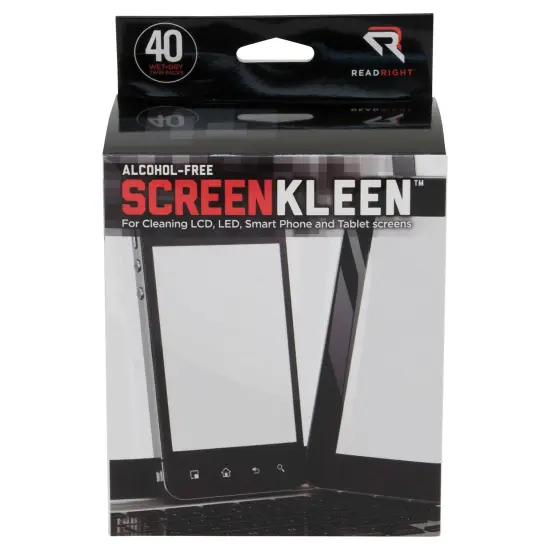 Screen Kleen Cleaning Wipes, Pack of 40 {1}