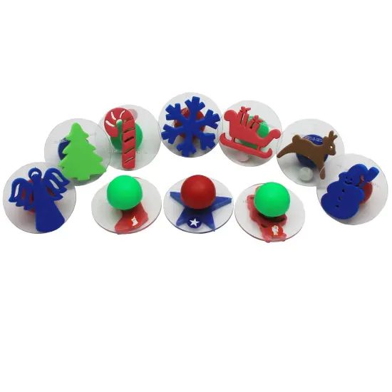 Giant Stampers - Christmas Shapes - 10 Per Set - 2 Sets {4}