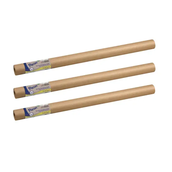 Heavyweight Kraft Roll, Natural Kraft, 30" x 30', 3 Rolls {1}