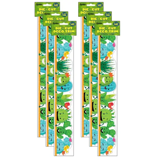 A Sharp Bunch Line-Up Deco Trim&reg; Extra Wide Die Cut, 37 Feet Per Pack, 6 Packs {2}